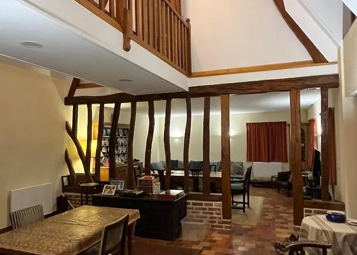 La Grange, St Leger Tatil Evi La Lande-Saint-Leger